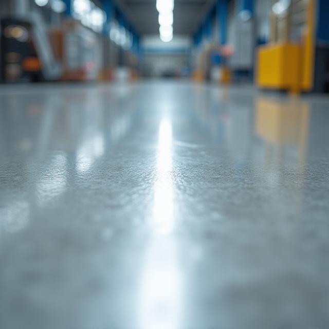 Spotless restored industrial floor